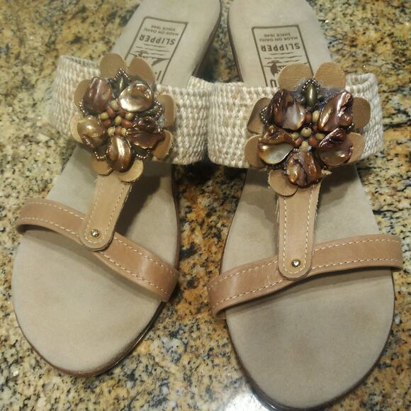 Island Slipper Women's Wedge Sandals Size 11 - Picture 9 of 12